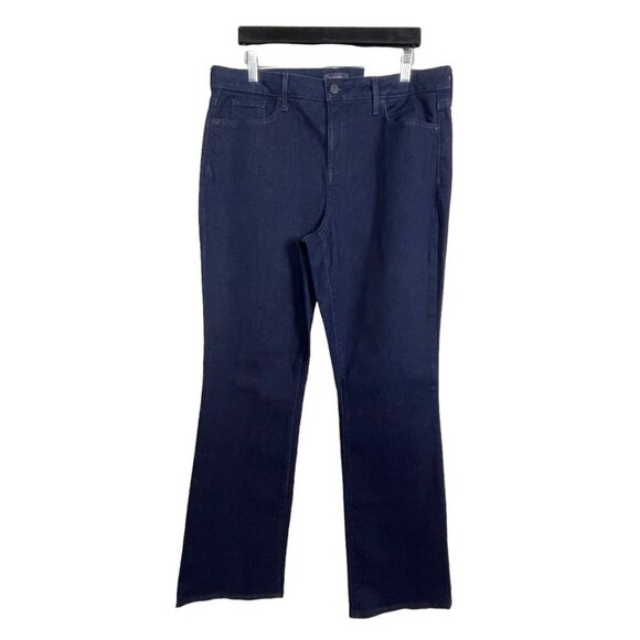 NWT NYDJ the Barbara Bootcut Dark Wash Lift &‎ Tuck Technology Size 14 - Picture 1 of 8
